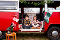Smith Holiday Photos with VW Bus 2025