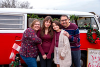 Lawton Holiday Photos with VW Bus 2025